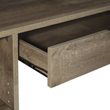 OSP Home Furnishings Ravel 40"W Desk Grey Oak