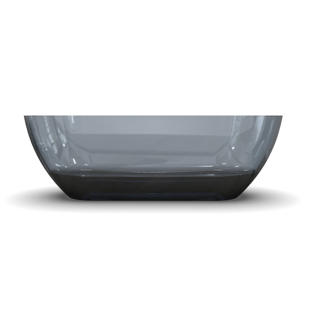 English Elm 68.9 Inch Resin Freestanding Soaking Tub with Sculptural Oval Form and Spa Appeal W1613P272546