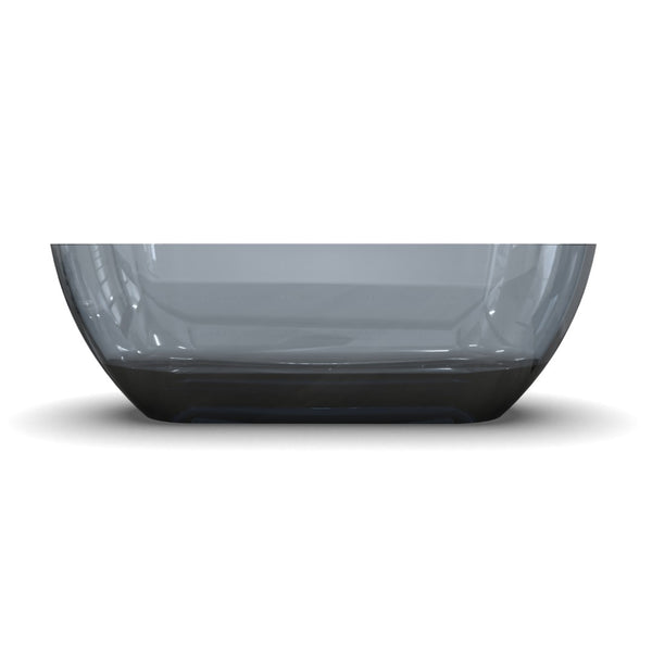 English Elm 68.9 Inch Resin Freestanding Soaking Tub with Sculptural Oval Form and Spa Appeal W1613P272546