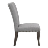 OSP Home Furnishings Hamilton Dining Chair  - Set of 2 Dove