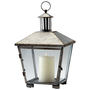 Delta Lantern Candleholder Rustic Iron 04945 Cyan Design