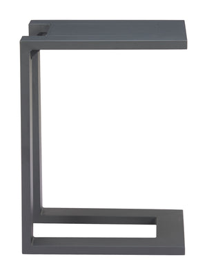 Zuo Modern Tudi Side Table Black - Modern Aluminum Design, Stylish Companion For Living Room & Bedroom Decor Black Aluminum 704136-zuo-modern