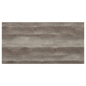 English Elm Zudora Sleek Antique Oak & Black Finish Sofa Table with 50mm Thick Top, Metal Frame, Modern Minimalist Design Black,Oak 52 L x 30 W x 5 H B2726P268332