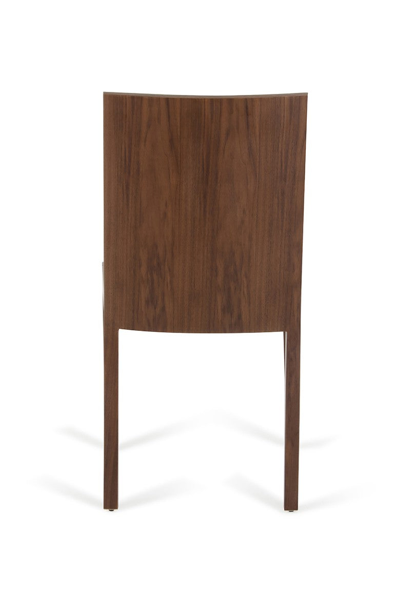 VIG Furniture Codex Mid-Century Desk Chair In Tobacco Veneer & Beige Fabric — Ready-To-Use, Compact, Stylish Accent VGCNMK029