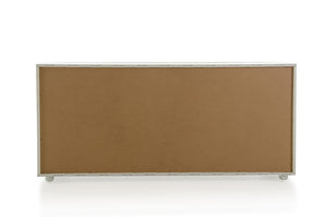 VIG Furniture Juliet High-Gloss Italian White Dresser With Rosegold Accents, Soft-Close Drawers & Sculpted Feet VGACJULIET-DSR
