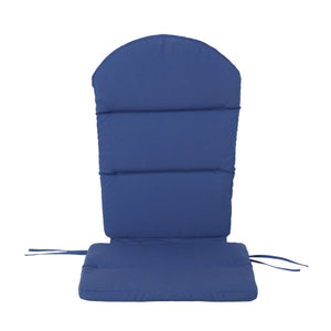 English Elm Christopher Knight Home® - Chair Cushion - Dark Blue Adirondack Cushion For Outdoor Seating, Water-Resistant & Easy Care N769P577022N
