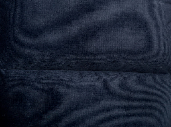 English Elm Contemporary Microfiber Futon Sofa Converts to Bed with Chrome Legs, Compact Space-Saving Design, Durable Upholstery Navy 40 L x 67 W x 8 H B2741P363788