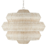 Antibes Medium White Chandelier