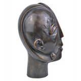 Cubist Head Bronze