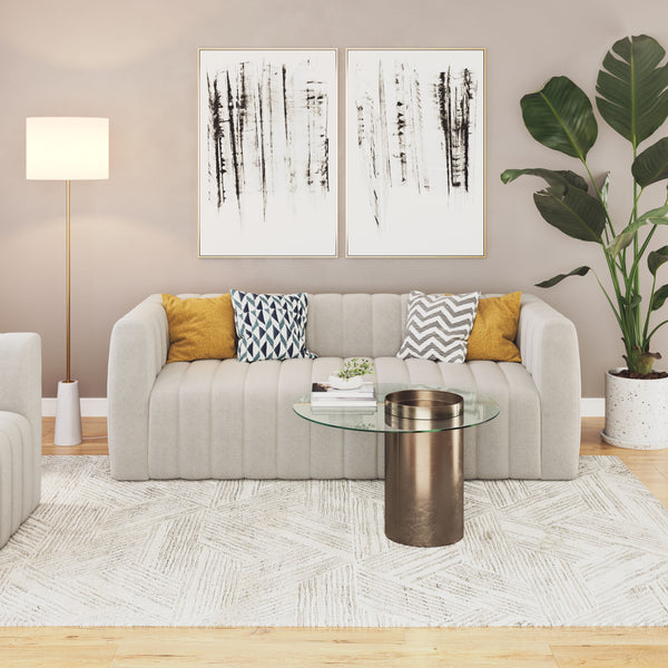 Puerto Plata Sofa Dason Snow 109794 Zuo Modern