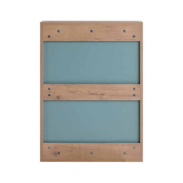 English Elm 20'' Wall Mounted Bathroom Medicine Cabinet with Mirror Adjustable Shelves Plywood W999P470282