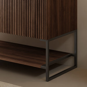 English Elm 30" Muri Oak Woodgrain Plywood Vanity Base Cabinet with Soft Close Doors W2615P338068