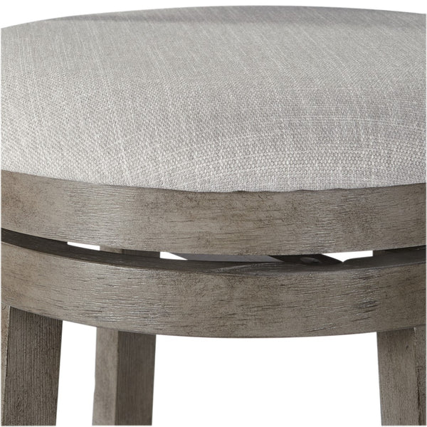 OSP Home Furnishings Swivel Stool 30" Grey
