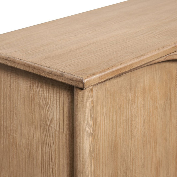 English Elm Nolan Extra Long Reclaimed Pine Six Door Sideboard Rustic Dining Room Storage B2719P489277