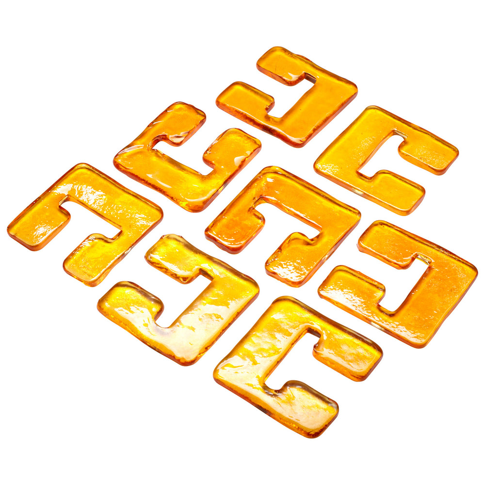 Glass Links 04981 Blue 05121 Cyan Design