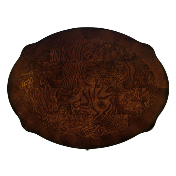 Butler Specialty Jarvis 2-drawer Oval Wood Side Table With Open Shelf - Elegant Cherry Finish For Any Décor Medium Brown Mdf,Poplar Hardwood Solids,Cherry Veneer 515040-butler