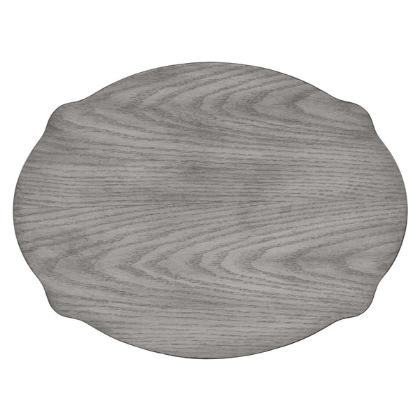 Butler Specialty Jarvis 2-drawer Oval Wood Side Table With Open Shelf - Elegant Cherry Finish For Any Décor Gray Mdf,Poplar Hardwood Solids,Cherry Veneer 515418-butler