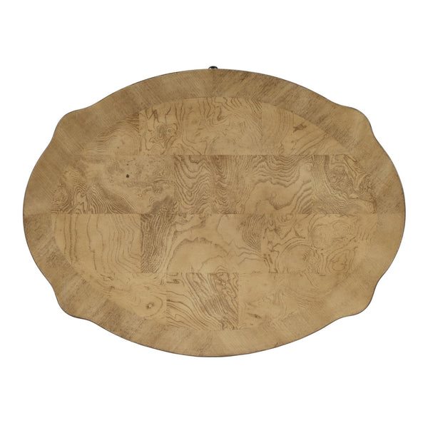 Butler Specialty Jarvis 2-drawer Oval Wood Side Table With Open Shelf - Elegant Cherry Finish For Any Décor Beige Mdf,Poplar Hardwood Solids,Cherry Veneer 515424-butler