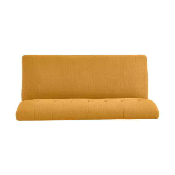 English Elm Mondy Tufted Mid-century Loveseat Polyester Upholstered with Tapered Solid Wood Legs B127P495076