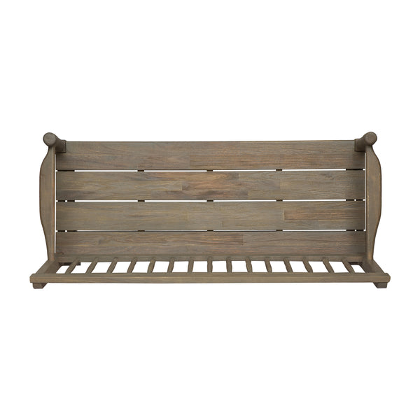 English Elm Christopher Knight Home® - Imperial Bench - Elegant Acacia Wood Storage Seat With Distressed Gray Finish For Home & Entryway 62539.00SGRY