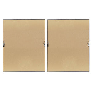 JLA Home Madison Park - Gold Foil Abstract 2-piece Framed Canvas Set — Luxe Black Grey Metallic Artwork, Ready-to-Hang Decor MP95C-0284