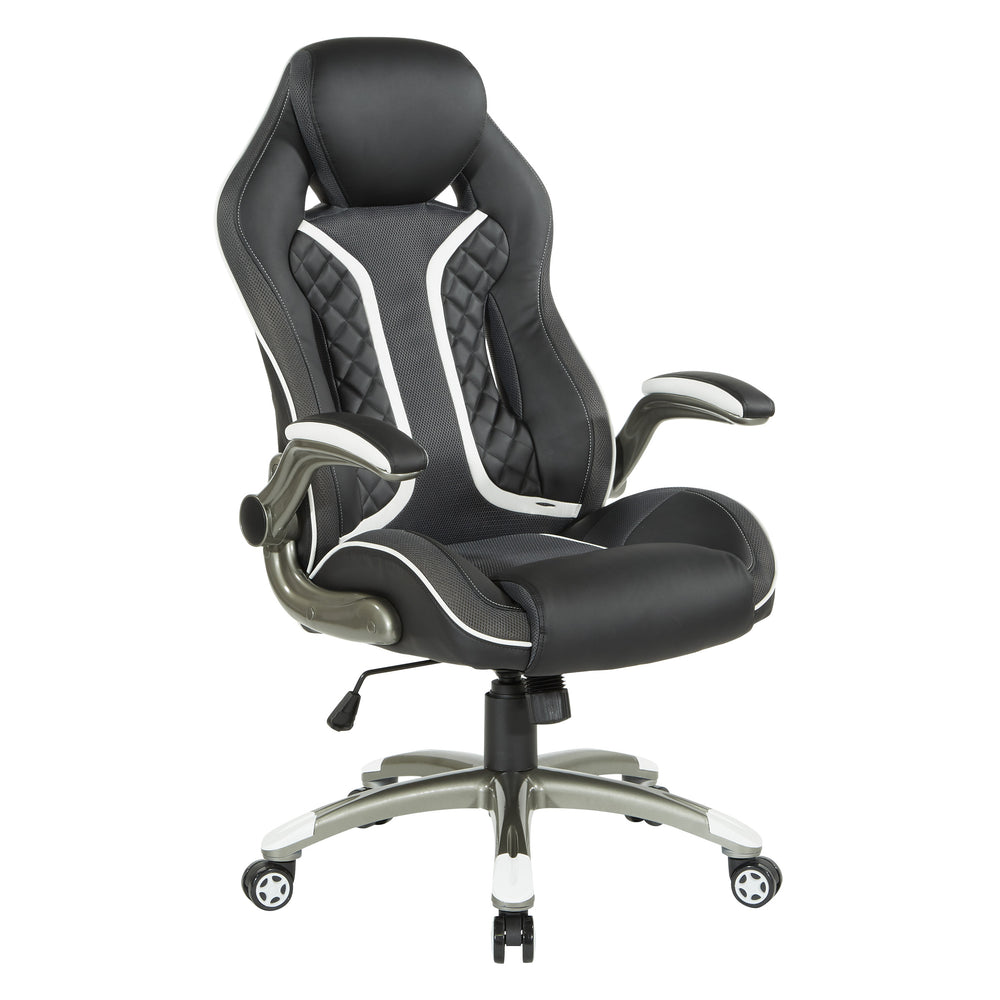 OSP Home Furnishings Xplorer 51 Gaming Chair Black