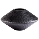 Round Lava Vase Black 05384 Cyan Design