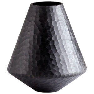 Lava Vase Black 05385 Cyan Design