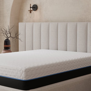 English Elm Copper Infused Soft Memory Foam Twin Mattress with Cooling Gel Layers for Deep Sleep B047P300718