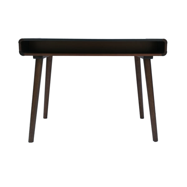 English Elm Christopher Knight Home® - Writing Mid-Century Modern Desk with Large Drawer & Rubberwood Legs, 40" Workspace, Sleek Storage and Stability Grey+Brown N770P323357E