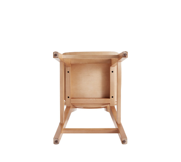 English Elm Versailles Cane Back Wood Counter Stool with Solid Ash Frame, Rattan Seat, 275 lb Capacity, Fully Assembled Natural B365P398032