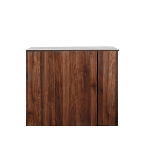 English Elm Computer Corner Desk with Drawers & Foldable Extendable Table, Large Storage Shelves for Home Office W331P297437