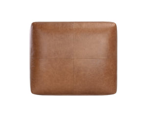 Sunpan Watson Modular Sectional - Stylish and Comfortable Leather Seating for Creative Living Spaces Ottomman - 40.25W x 34.75D x 17H