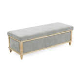 Christopher Knight Home® - Noble House - - Osgood Gray Storage Ottoman