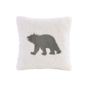 English Elm King Alton Plush-to-Sherpa Down Alternative Comforter Set — Reversible Cabin Cozy, Hypoallergenic, OEKO-TEX Certified Charcoal+Ivory 22.44 L x 20.87 W x 15.35 H B035100496