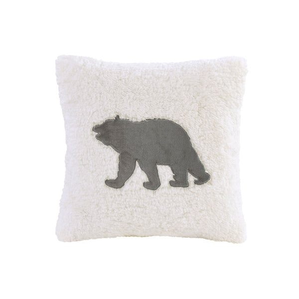 English Elm King Alton Plush-to-Sherpa Down Alternative Comforter Set — Reversible Cabin Cozy, Hypoallergenic, OEKO-TEX Certified Charcoal+Ivory 22.44 L x 20.87 W x 15.35 H B035100496