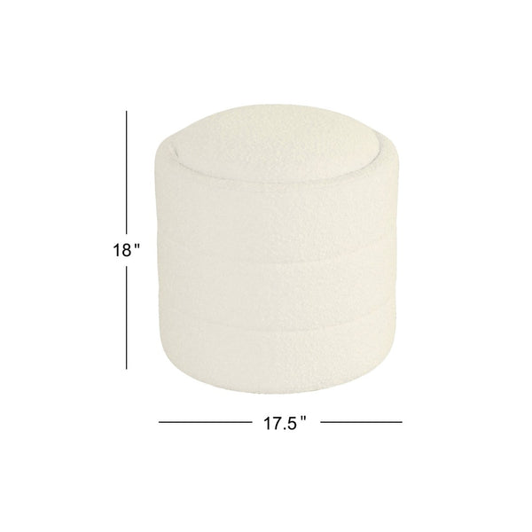 English Elm Soa Square Woven Fabric Storage Ottoman with Lift Off Tray Top for Living Rooms B056P412626