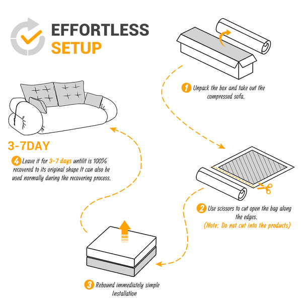 English Elm Human 78.7" Multi-Functional Foldable Sofa Bed – 3-in-1 Teddy Foam Sleeper, Removable Cushions, 2-Seater Guest Lounge Grey W1885P277277