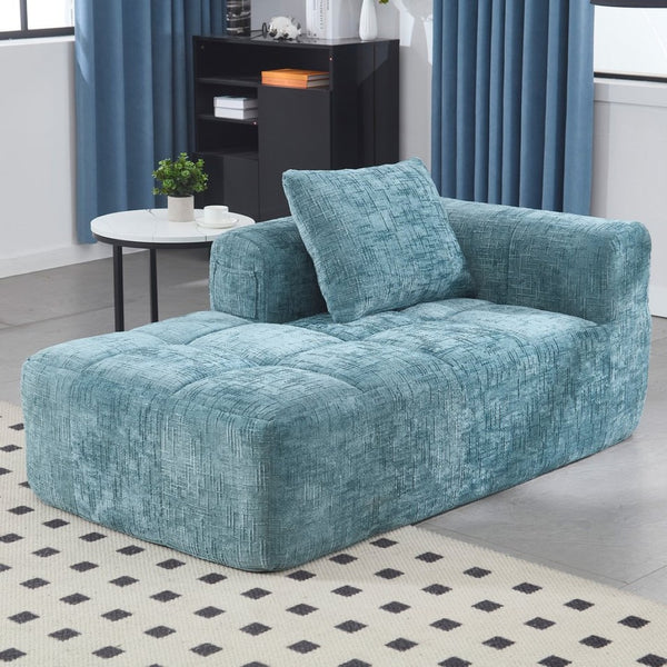 English Elm United We Win Chenille Loveseat Sofa - Modern Modular Sleeper For Cozy Living Spaces & Apartments W1568P255145-GIGA