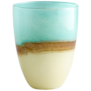 Earth Vase Blue 05873 Cyan Design