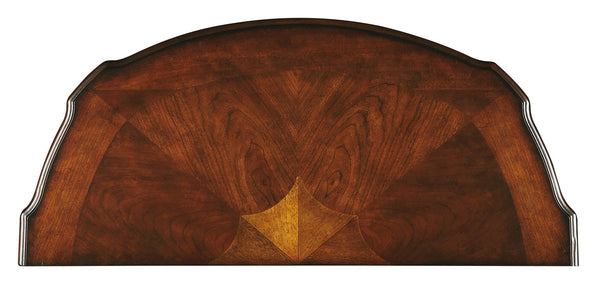 Butler Specialty Halifax Console Table - Elegant Demilune Design With 1 Drawer And Open Shelf, Premium Wood Finish Dark Brown Rubberwood Solids,Oak Veneer,Mdf,Resin 589251-butler