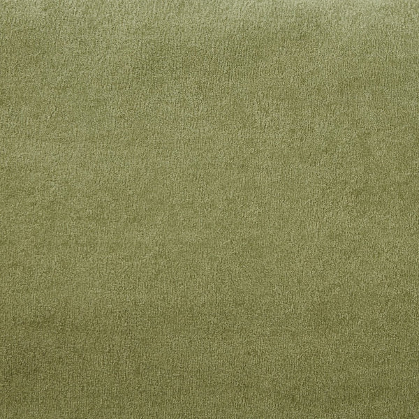 English Elm Modern Chenille Accent Chair with Ottoman Plush Wide Seat Curved Arms for Bedroom Green N719P428439F