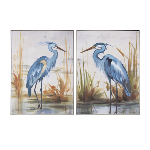 Crestview Collection Aqua Stance Wall Decor - Elegant Crestview Design From China - Perfect For Enhancing Any Space   Cvtop3406