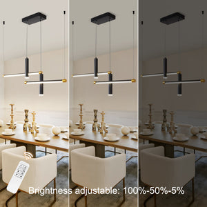 English Elm Javeriah 4-Light Adjustable Dimmable Led Pendant For Modern Kitchen Island & Dining Room Spaces T3177P283999