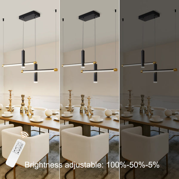 English Elm Javeriah 4-Light Adjustable Dimmable Led Pendant For Modern Kitchen Island & Dining Room Spaces T3177P283999