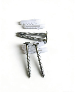 English Elm Bathroom Mirror Cabinet Screw Anchor Set Galvanized Steel Rust Proof Wall Mount Kit W3083P465629