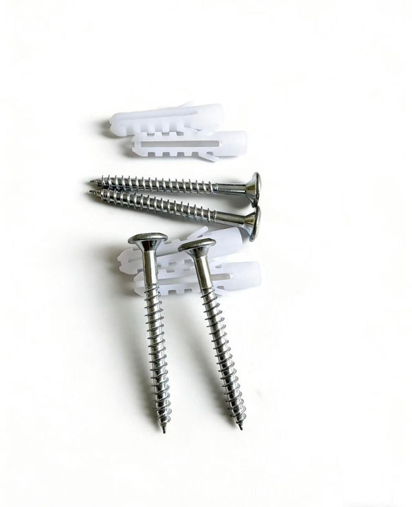 English Elm Bathroom Mirror Cabinet Screw Anchor Set Galvanized Steel Rust Proof Wall Mount Kit W3083P465629