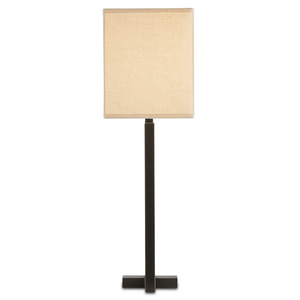 Pallium Modern Bronze Table Lamp with Textured Shade - Elegant Design for Any Indoor Space