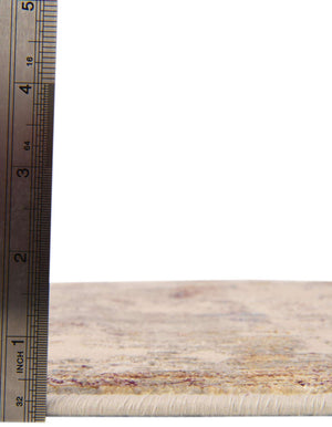 Unique Loom Deepa Cloud Machine Made Abstract Rug Multi, Beige/Blue/Gray/Ivory/Purple/Light Brown 5' 3" x 7' 10"