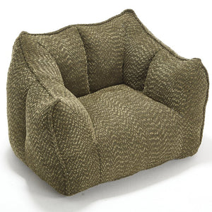 English Elm Sofa plush beanbag chair with superfiber cover and resilient foam filling for ultimate home comfort and relaxation Olive Green W1996P252266